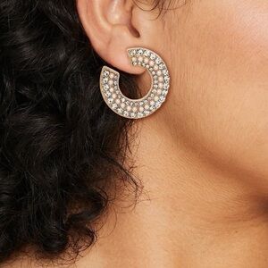 Baublebar Pearl Hoop Earrings